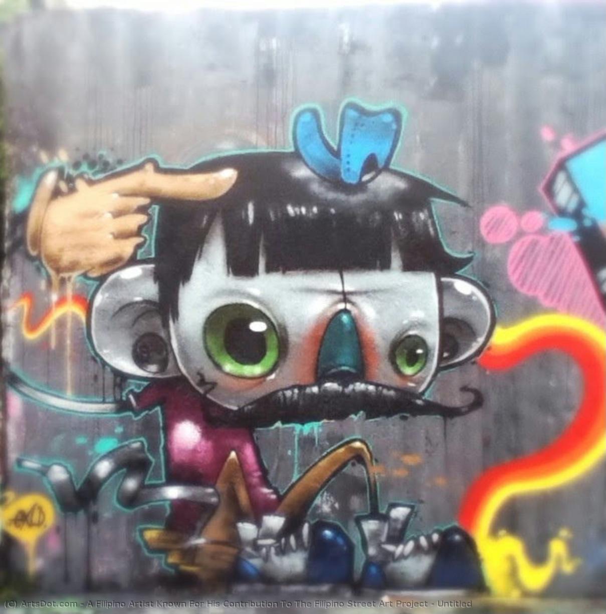 Untitled — A Filipino Artist Known For His Contribution To The Filipino Street Art Project