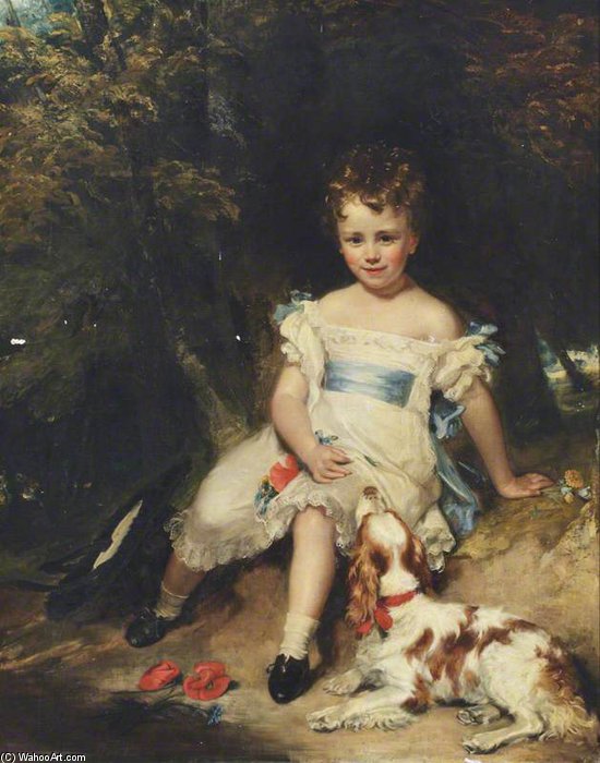 Jacob Henry Delaval Astley, Later 17th Baron Hastings, As A Boy — Henry William Pickersgill