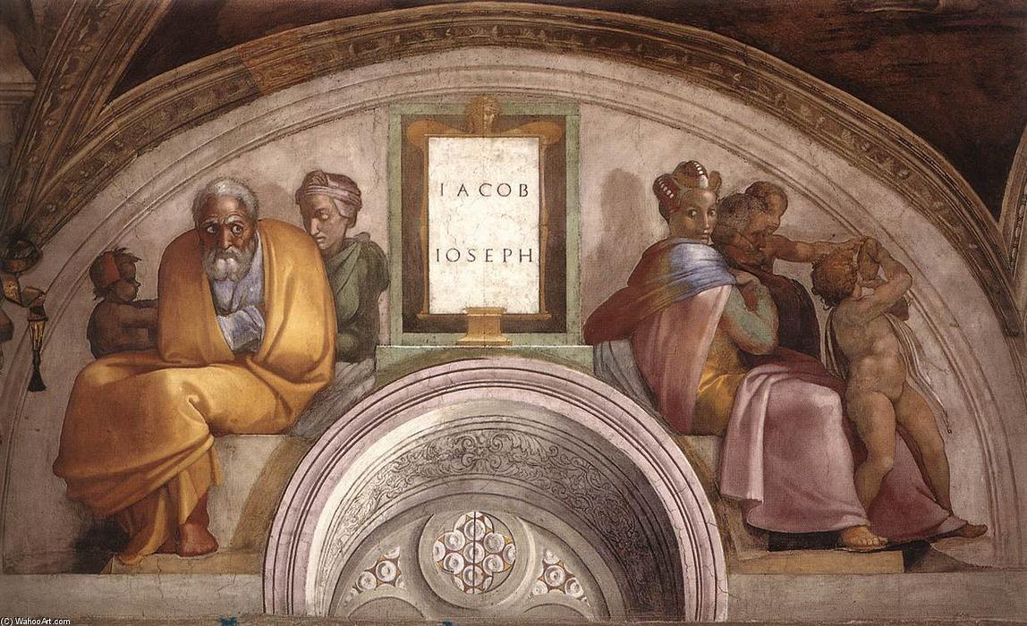 Jacob - Joseph — Michelangelo Buonarroti