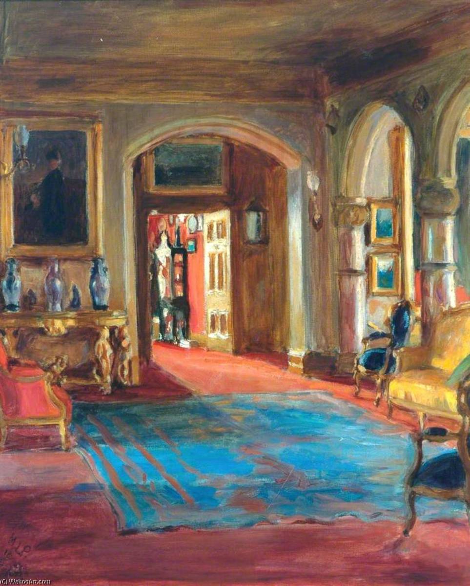 The Landing, Cliffe Castle — Marie Louise Roosevelt Pierrepont