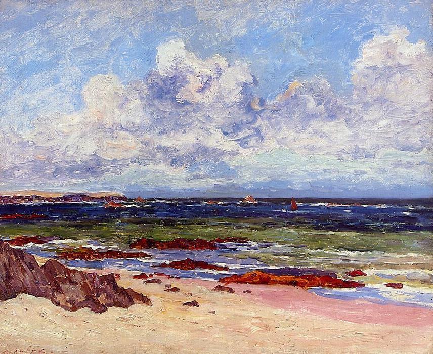 The Coast At Fort Penthievre, Quiberon Peninsula — Maxime Emile Louis Maufra