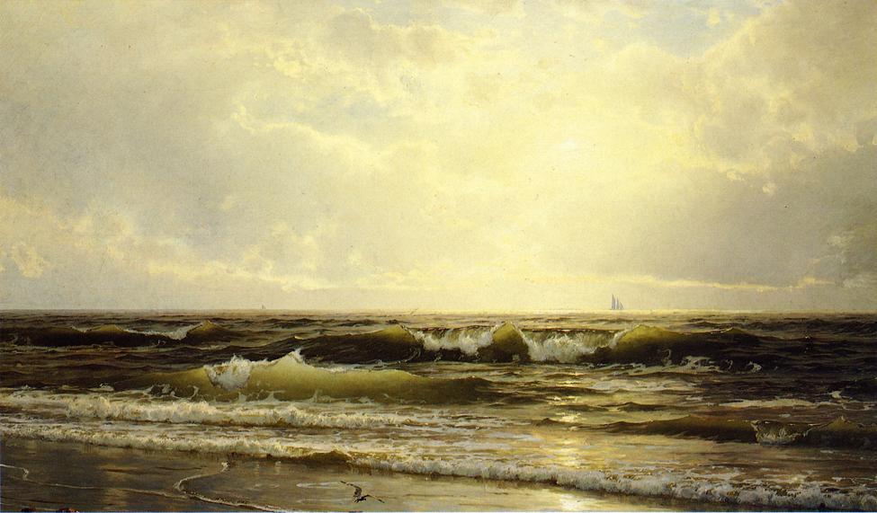 Distant Sails At Dusk — Виљем Трост Ричардс