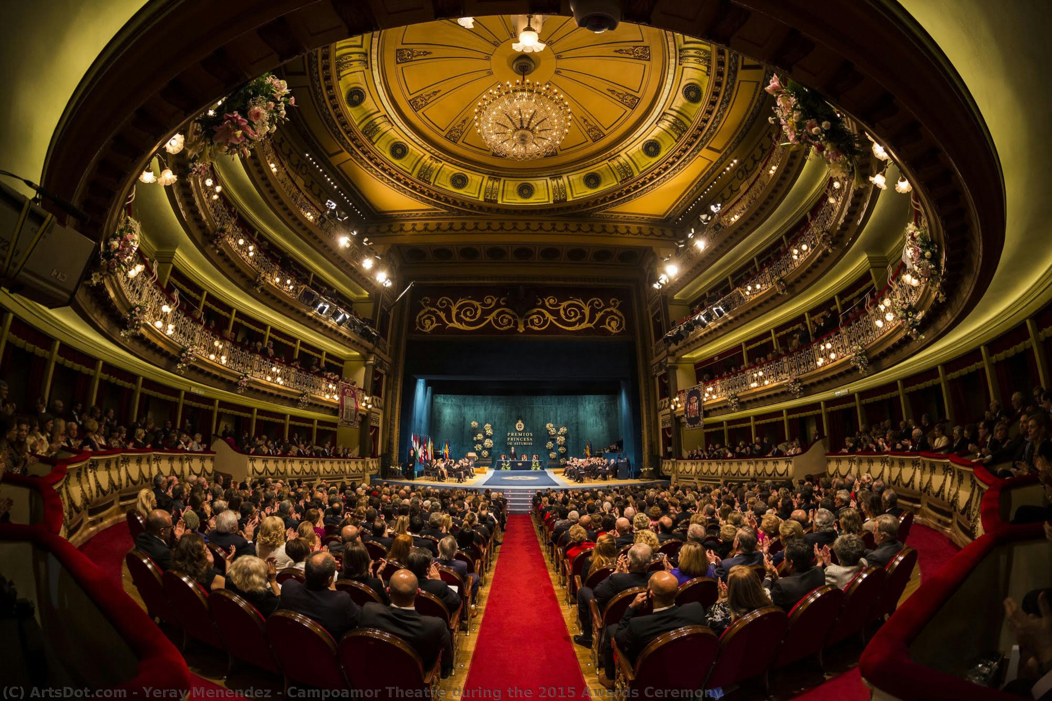 Campoamor Theatre During The 2015 Awards Ceremony — Yeray Menendez