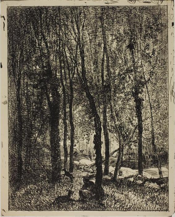 Goatherd — Charles-françois Daubigny