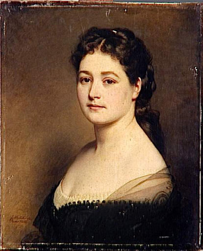 Portrait De Mme Goldschmidt — Franz Xavier Winterhalter