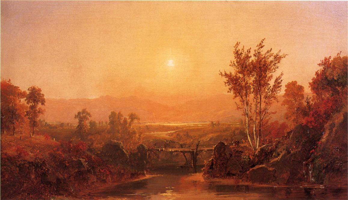 Autumn Light On The Ramapo River — ジャスパー・フランシス・クロプシー