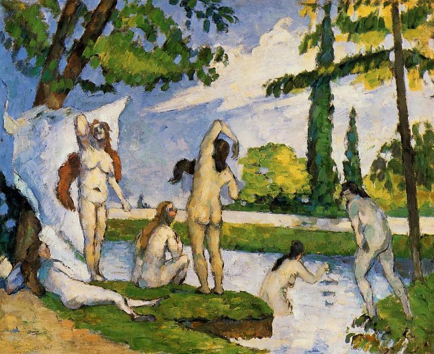 Bathers 2 — Поль Сезанн