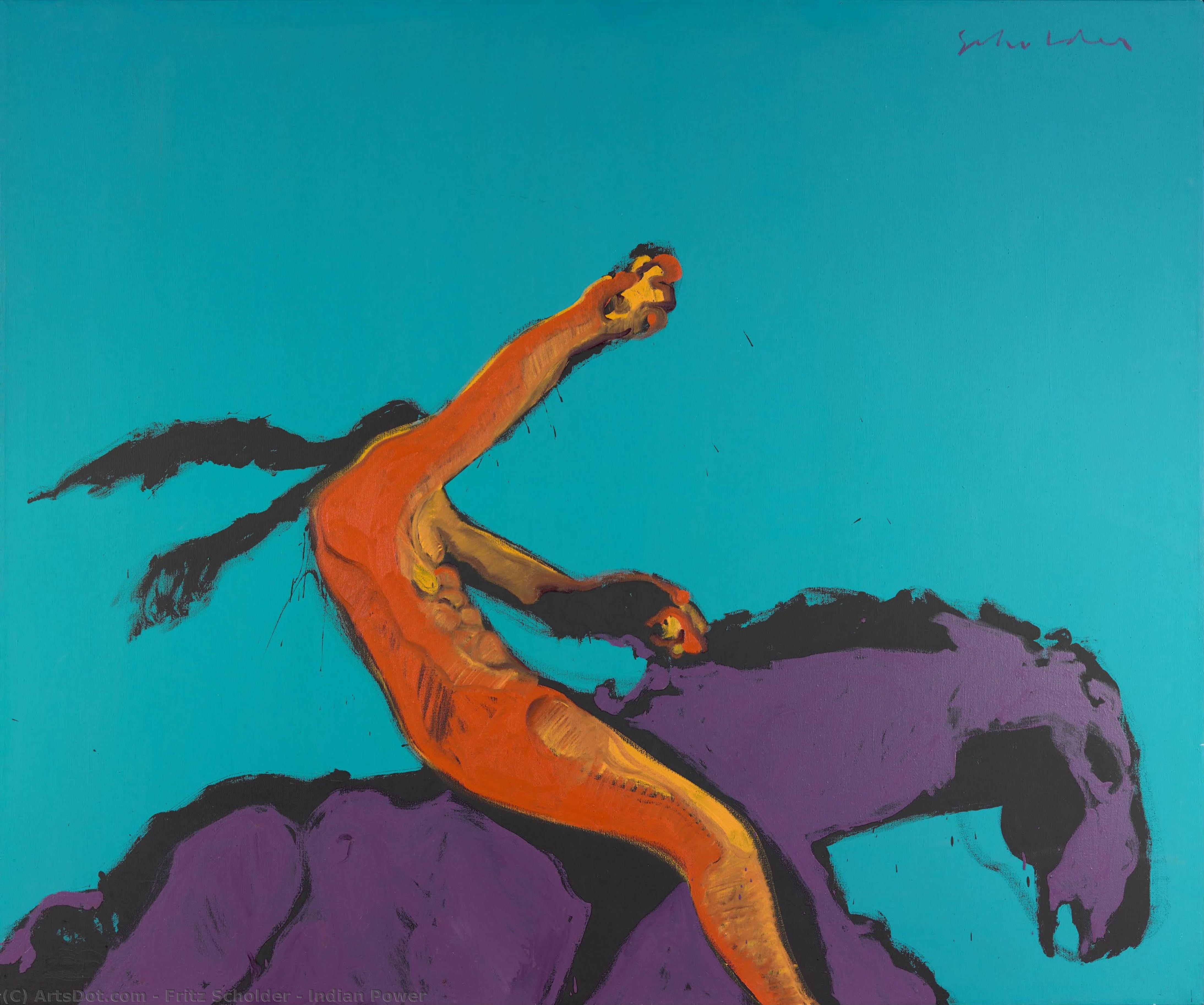 Indian Power — Fritz Scholder