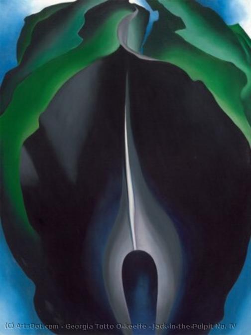 Jack-in-the-pulpit No. Iv — Georgia O'keeffe