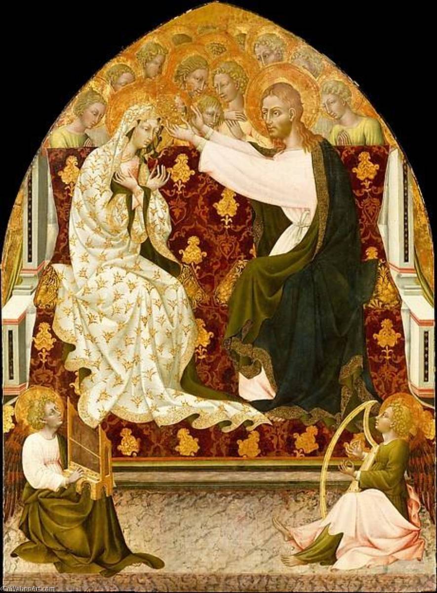 Coronation Of The Virgin — Giovanni Di Paolo Di Grazia