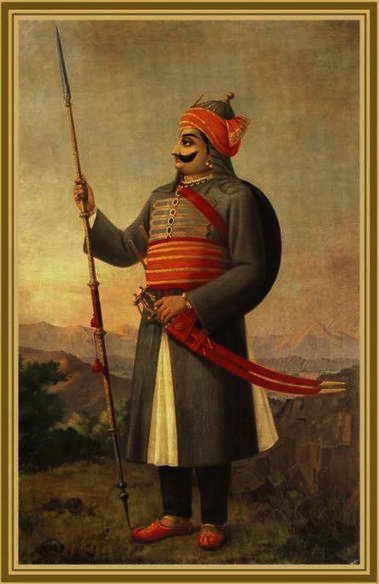 Maharana Prathap Singh — Raja Ravi Varma
