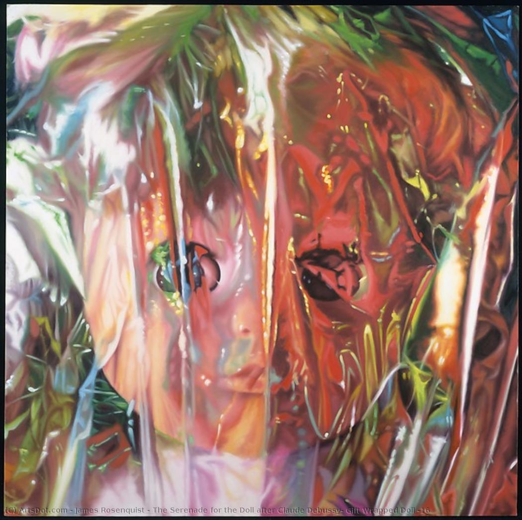 La Serenata Para La Muñeca Después De Claude Debussy, Muñeca Envuelta Como Regalo #16 — James Rosenquist