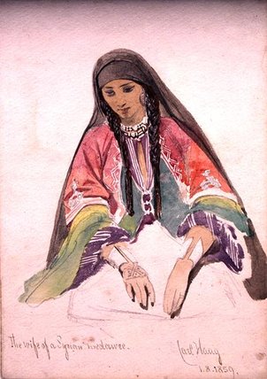 The Wife Of A Syrian Bedawee — Carl Haag