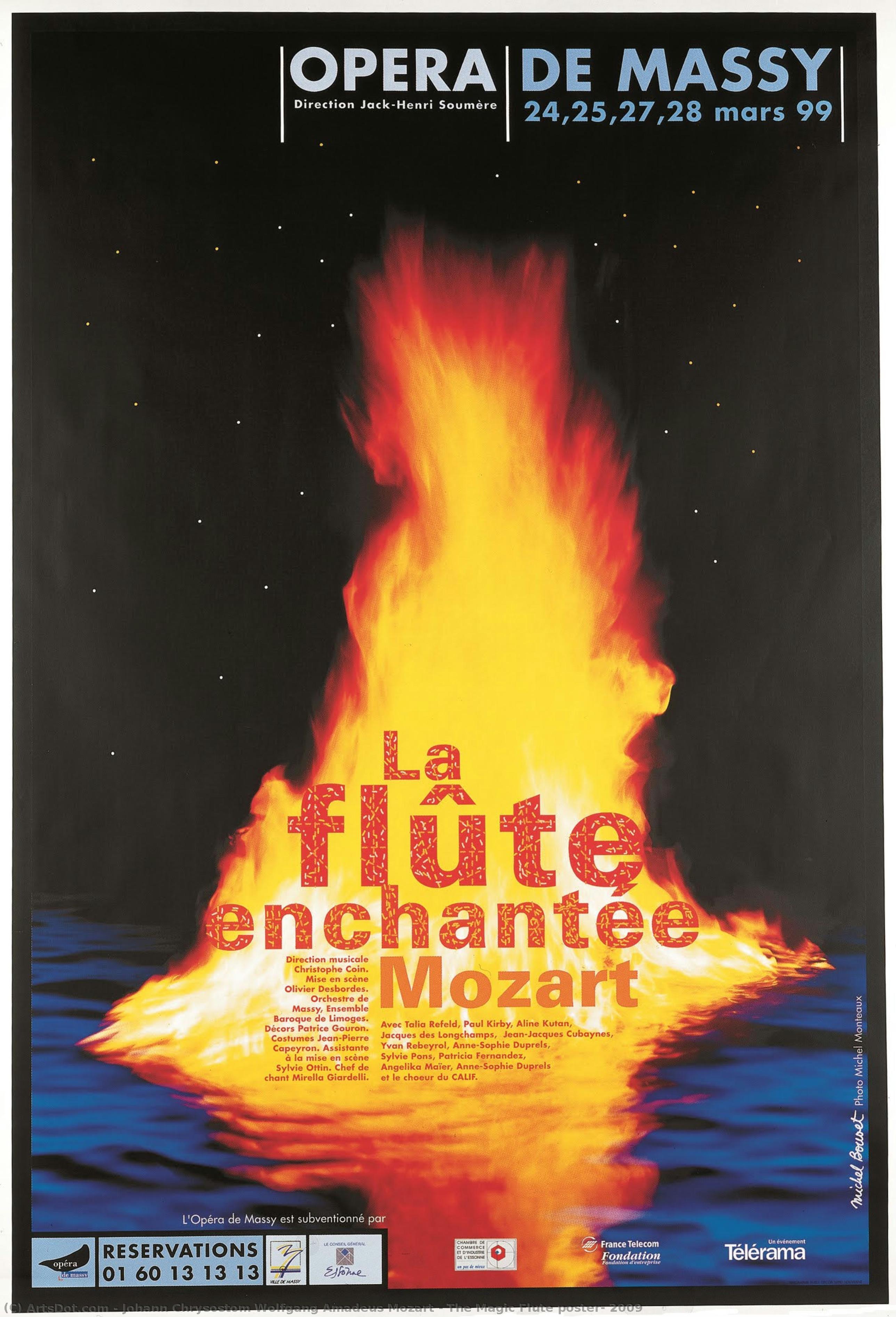 The Magic Flute Poster, 2009 — Johann Chrysostom Wolfgang Amadeus Mozart