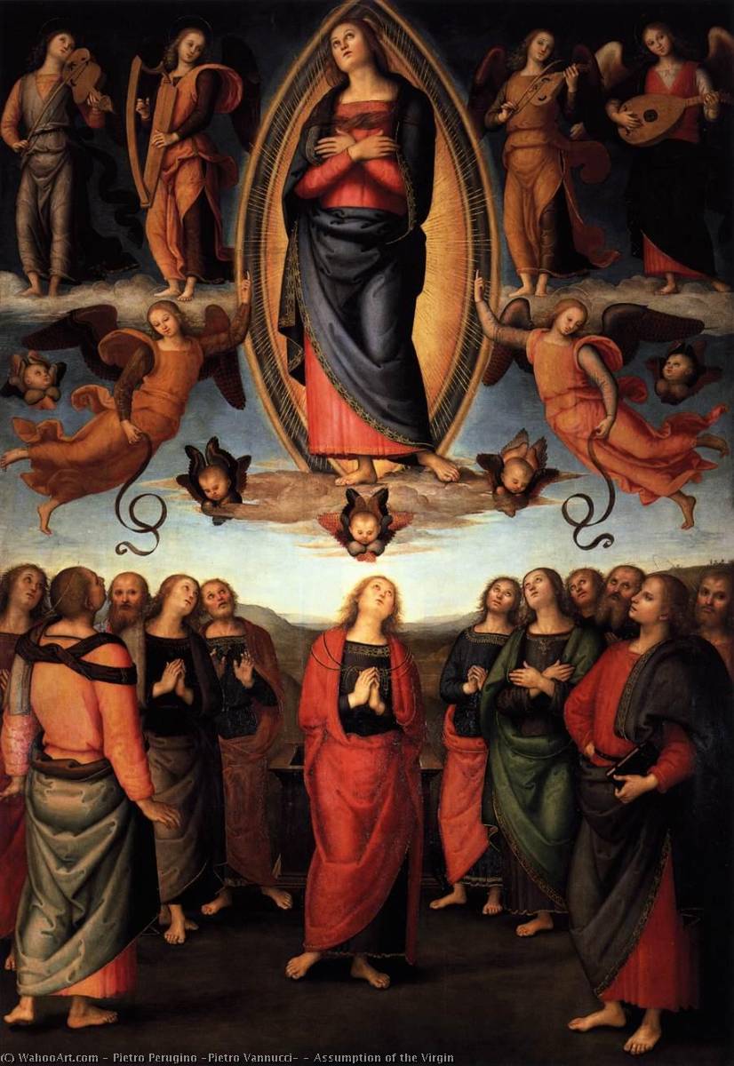 Assumption Of The Virgin — Pietro Perugino (pietro Vannucci)