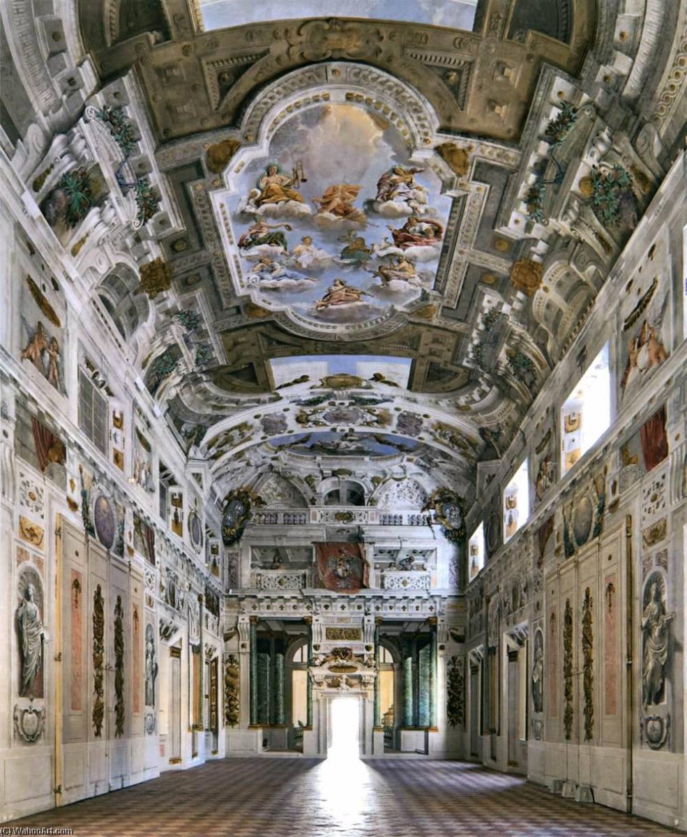 View Of The Salone Delle Guardie — Angelo Michele Colonna