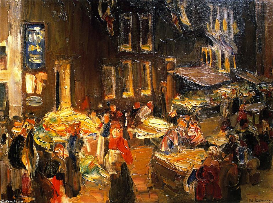 Jewish Quarter In Amsterdam — Max Liebermann