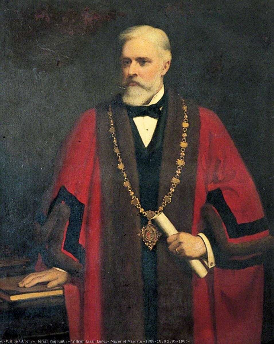 William Leach Lewis, Mayor Of Margate (1888–1890 1905–1906) — Horace Van Ruith