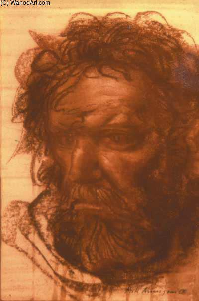 Study For An Apostle — Pietro Annigoni