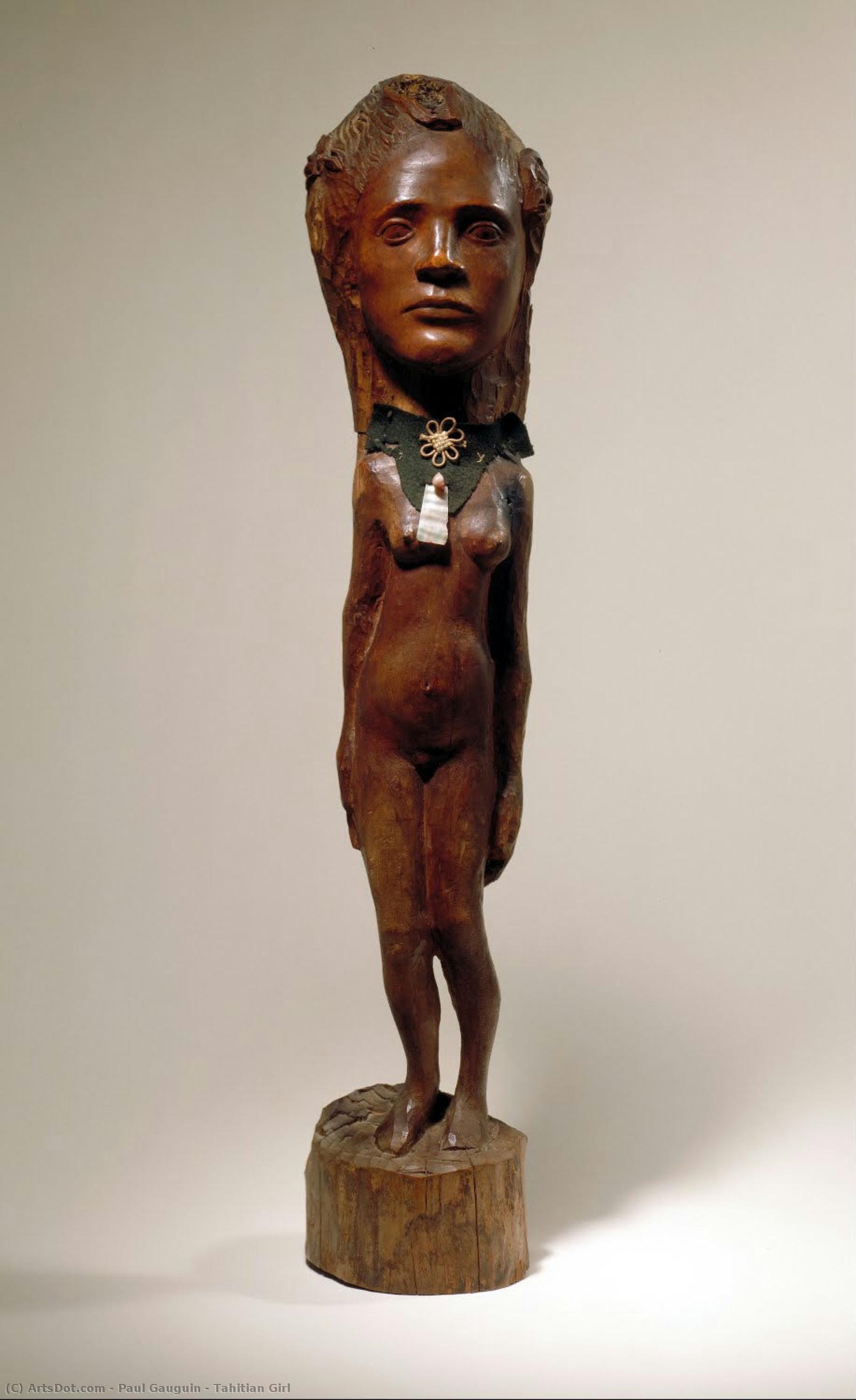 Tahitian Girl — Eugène Henri Paul Gauguin