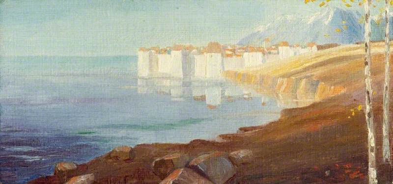 A Coastal Town On St Kitts — Charles Paget Wade