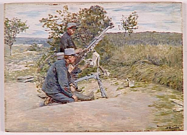Mitrailleuse Contre Aviation Au Bois De Chalade, 31 Mai 1915 — Joseph-félix Bouchor