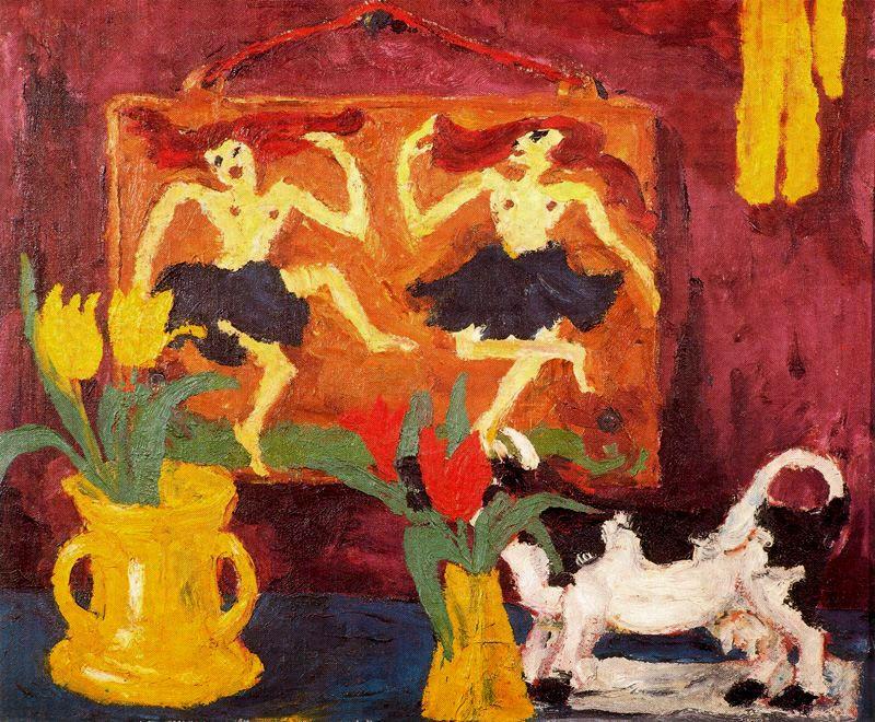 Still Life With Balerinas — Эмиль Нолде