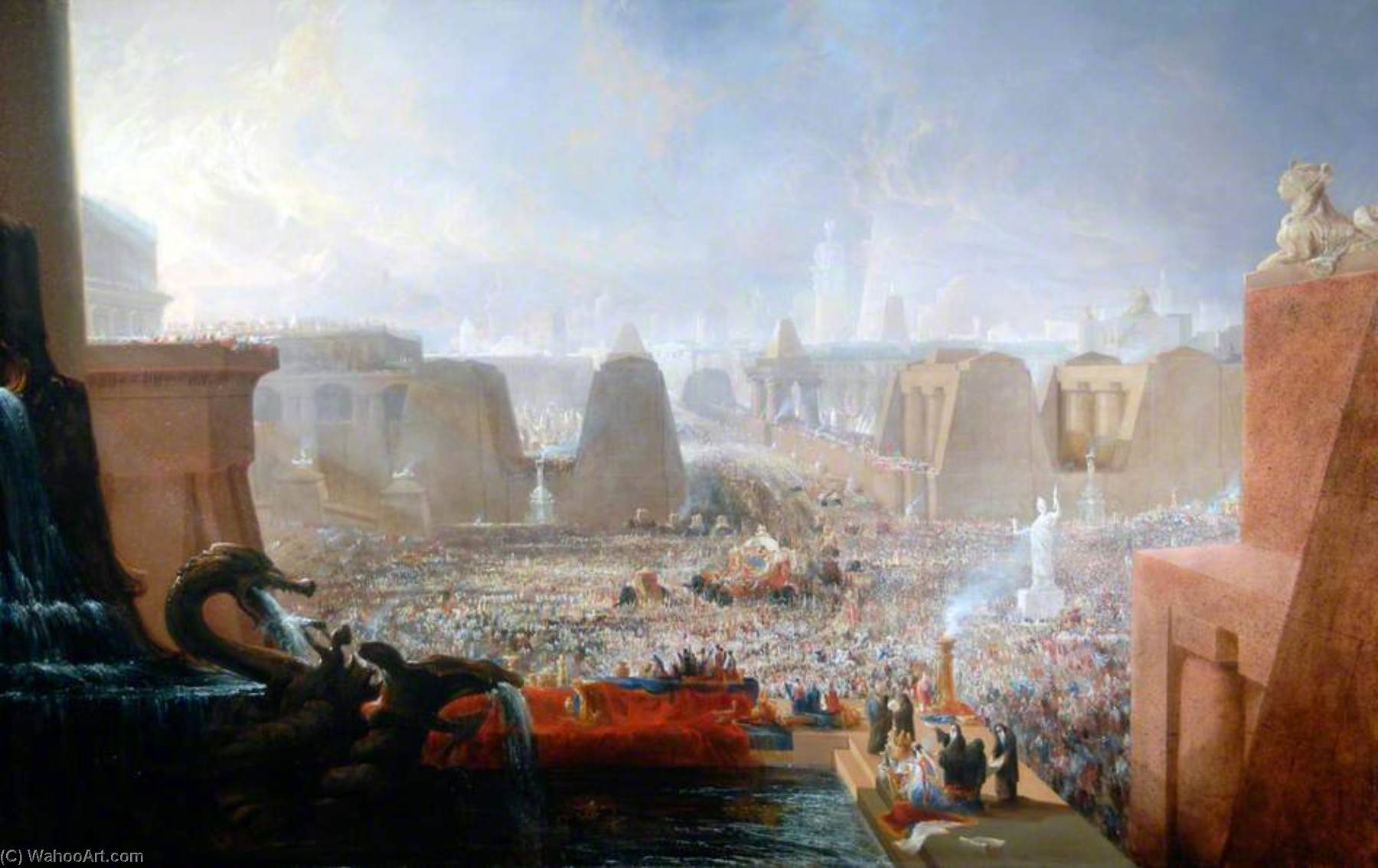 Alexander's Triumphal Entry Into Babylon — John Wilson Ewbank