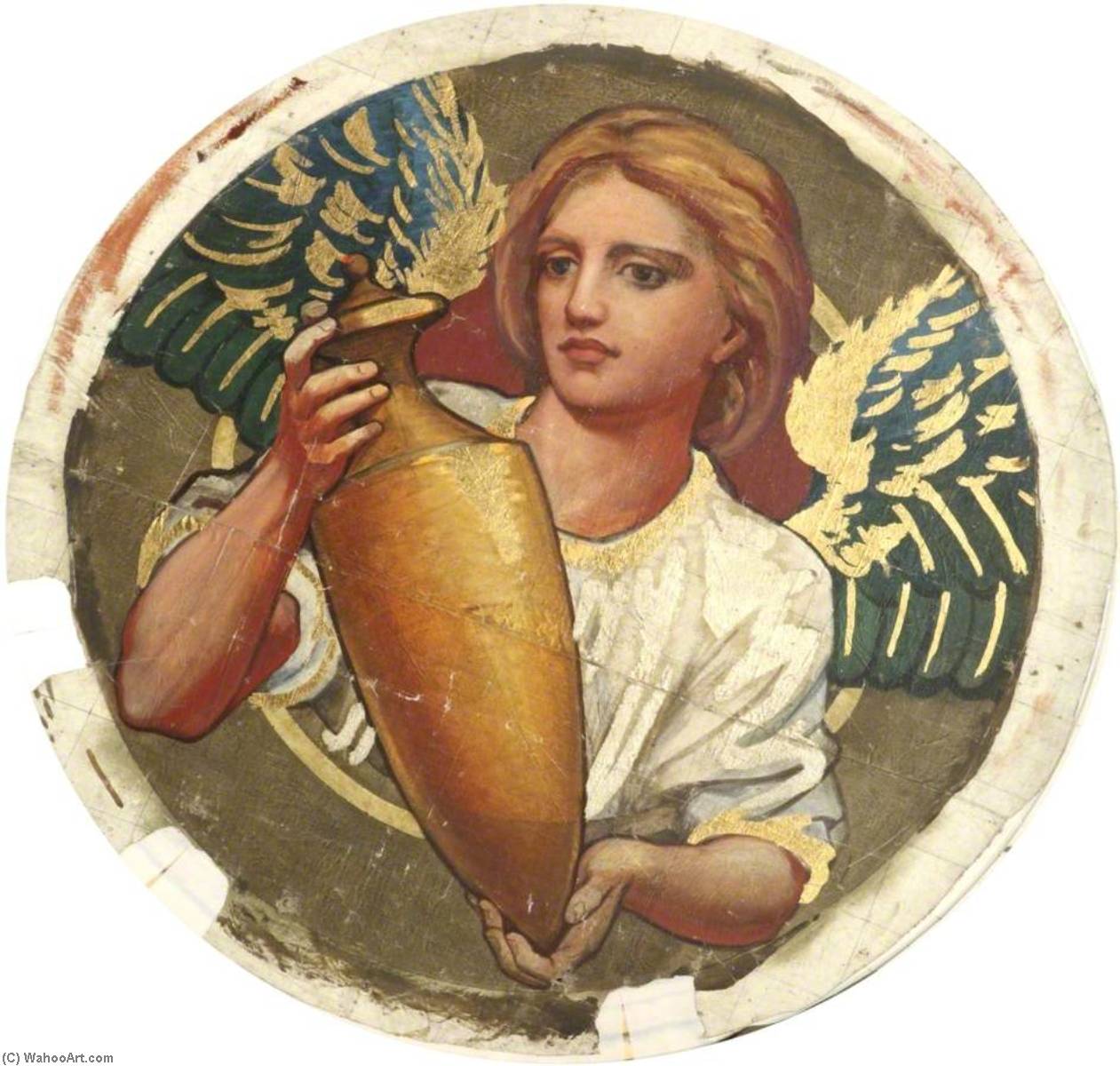 Woman With A Pitcher (cartoon For St Paul's Cathedral) — Hugh Hutton Stannus
