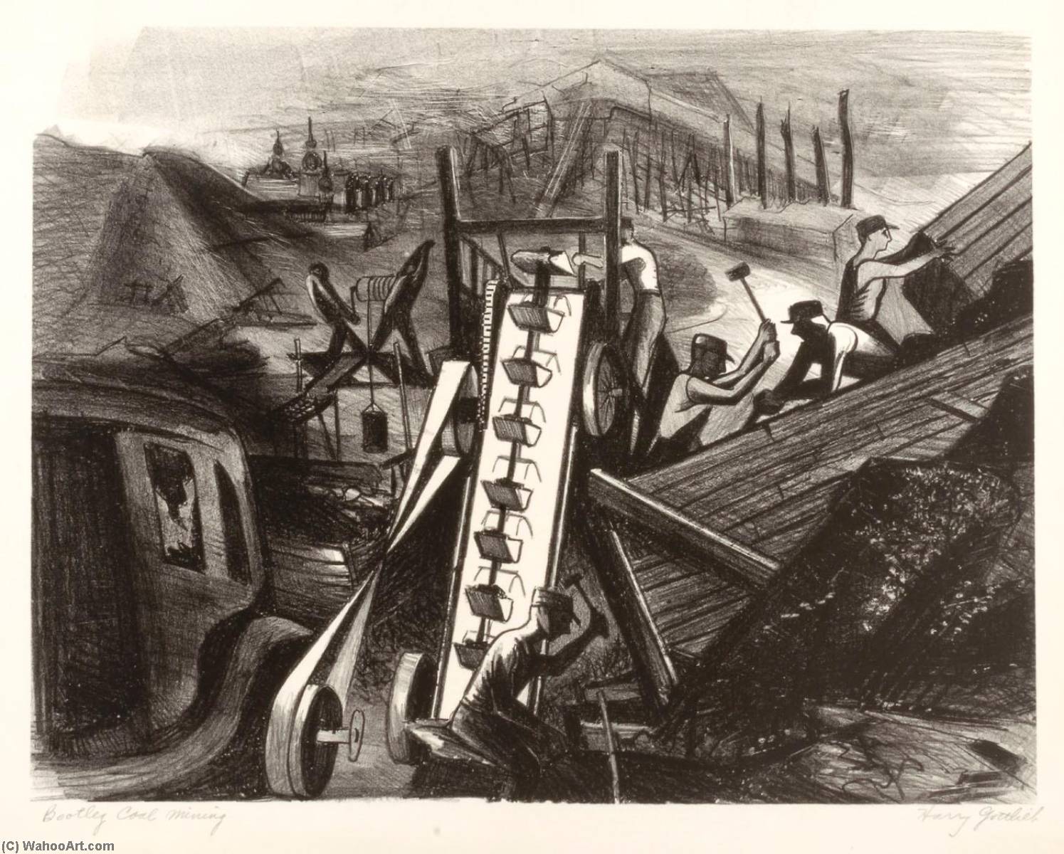 Bootleg Coal Mining — Harry Gottlieb