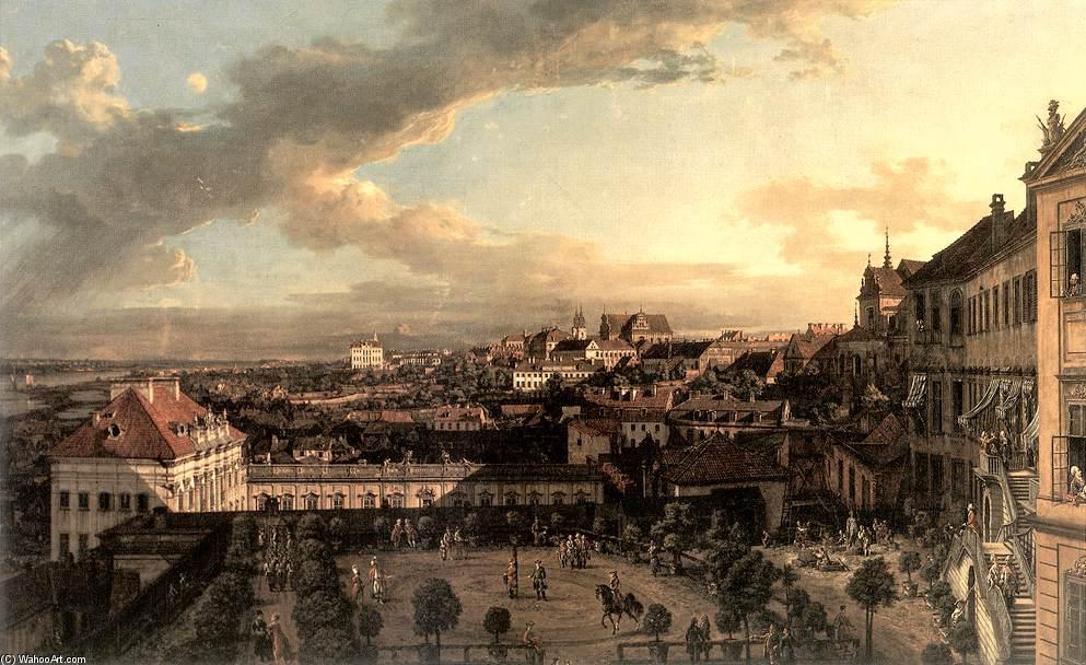 View Of Warsaw From The Royal Palace — Bernardo Bellotto