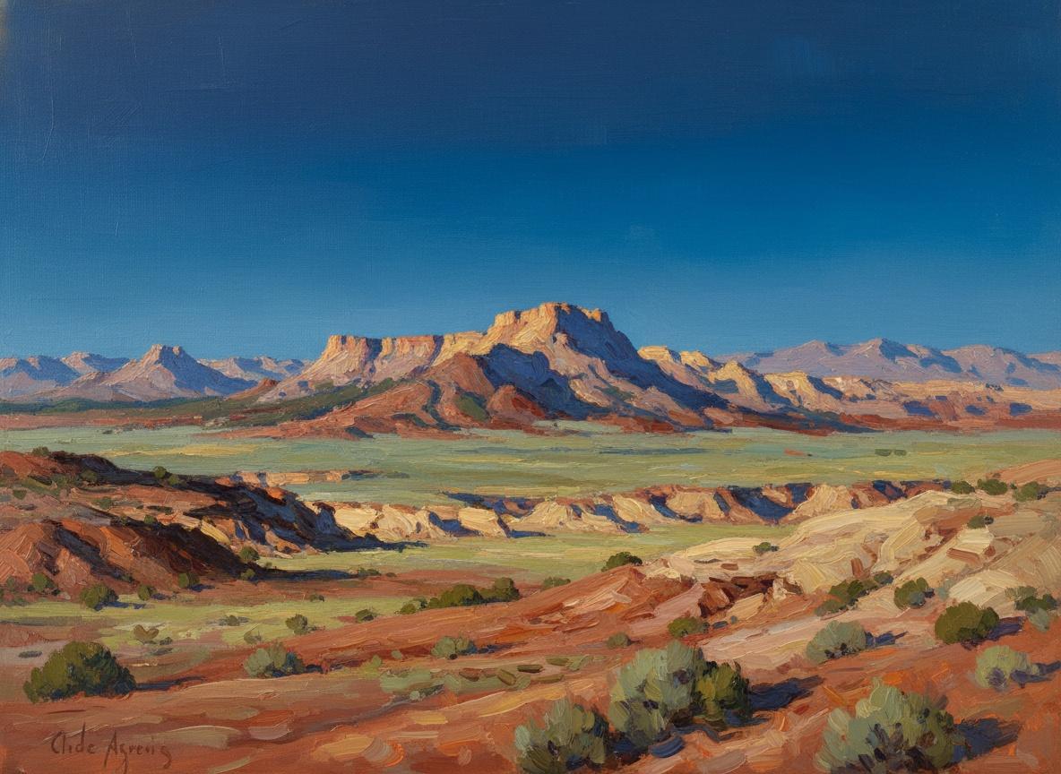 Echos Of Ochre: The Silent Mesa — Philippe Girard