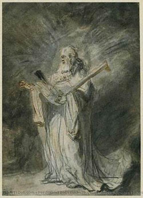 God's Messenger Appears To Joshua — Ferdinand Bol