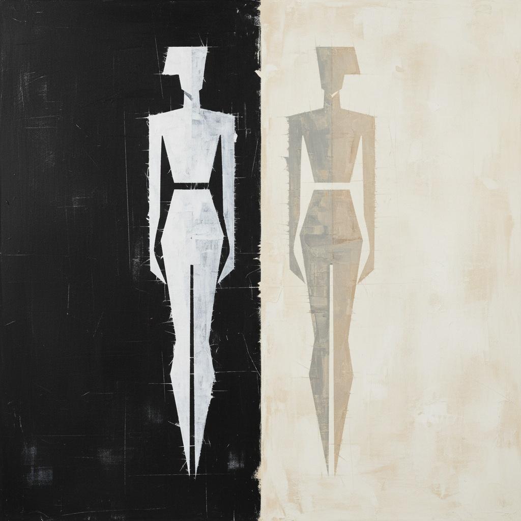 Monolithic Echoes In Contrast: A Singular Study Of Symmetry And Silent Shadows — Laurent Fabre