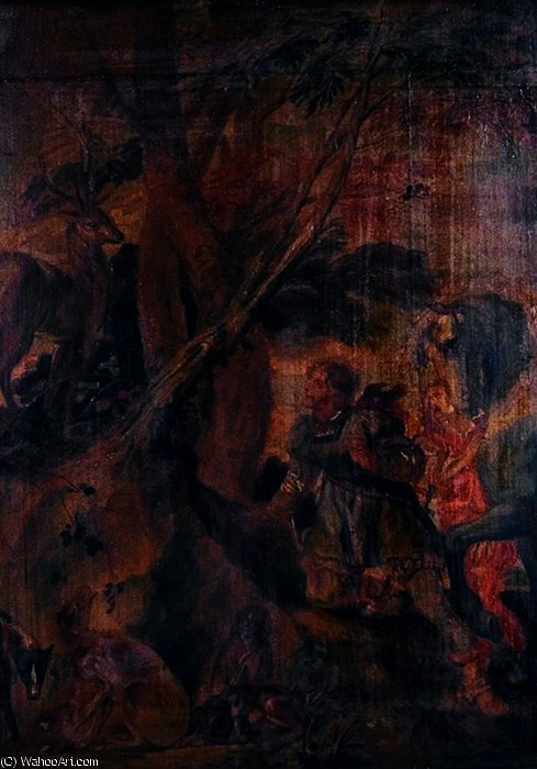 The Vision Of St Hubert — アントニ・ヴァン・ダイク