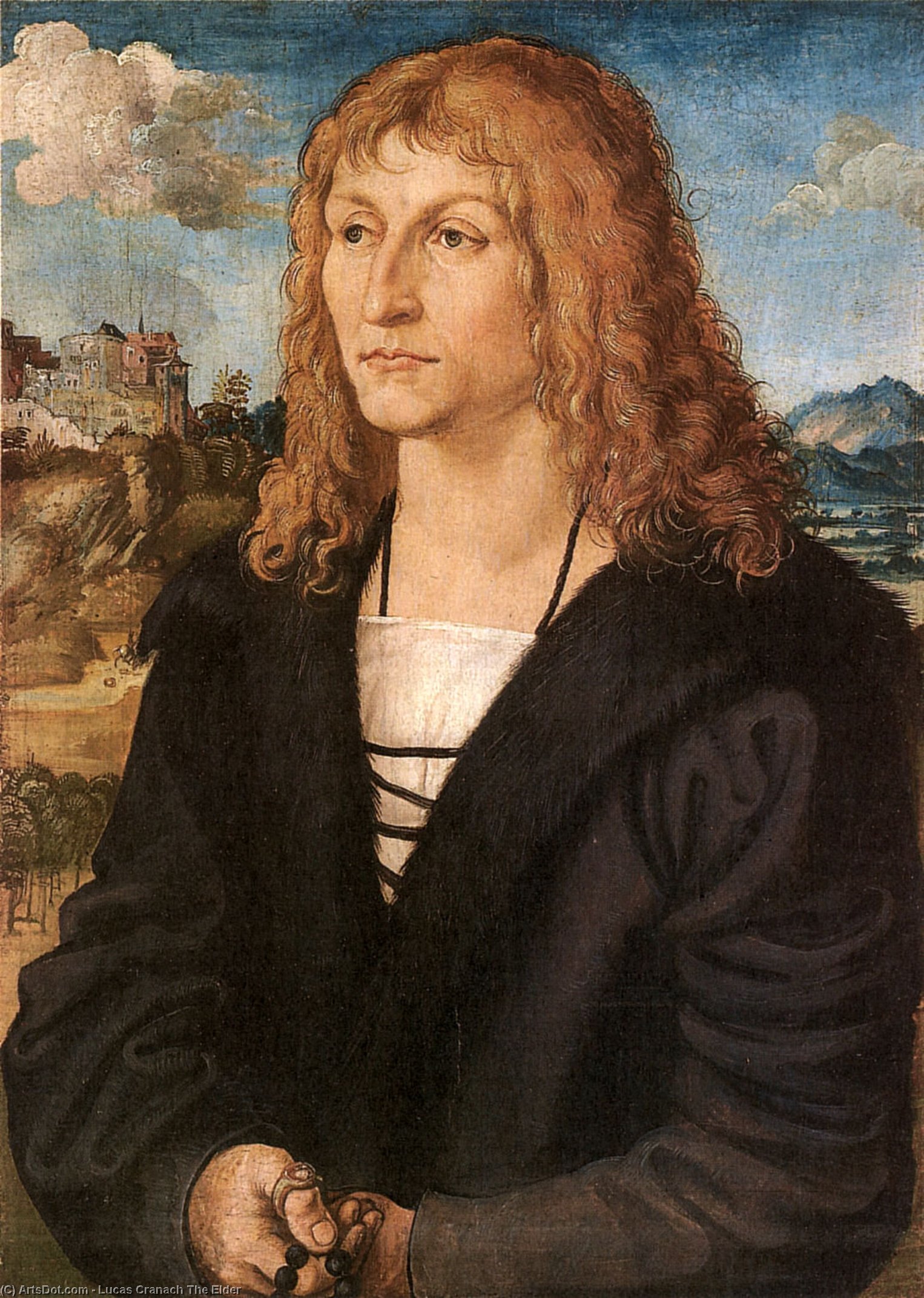 Beardless Young Man — Лукас Кранх (старший)