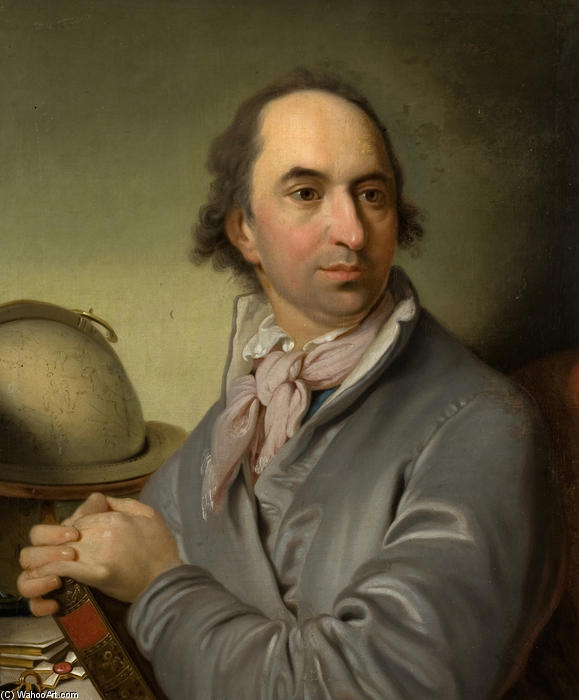 Portrait Of Alexander Semenovitsch Chvostov — Vladimir Lukich Borovikovsky