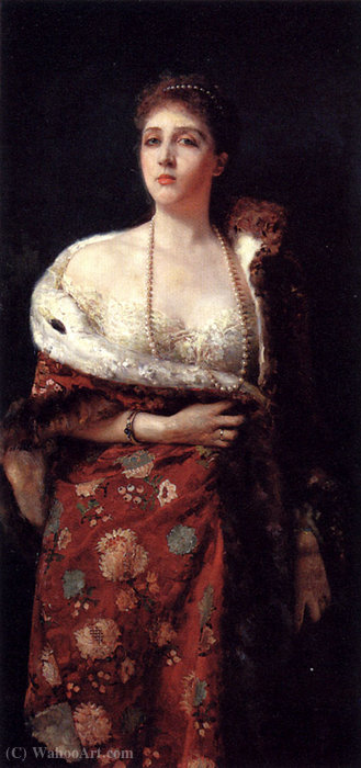 Portrait Of A Lady — Francesco Paolo Michetti