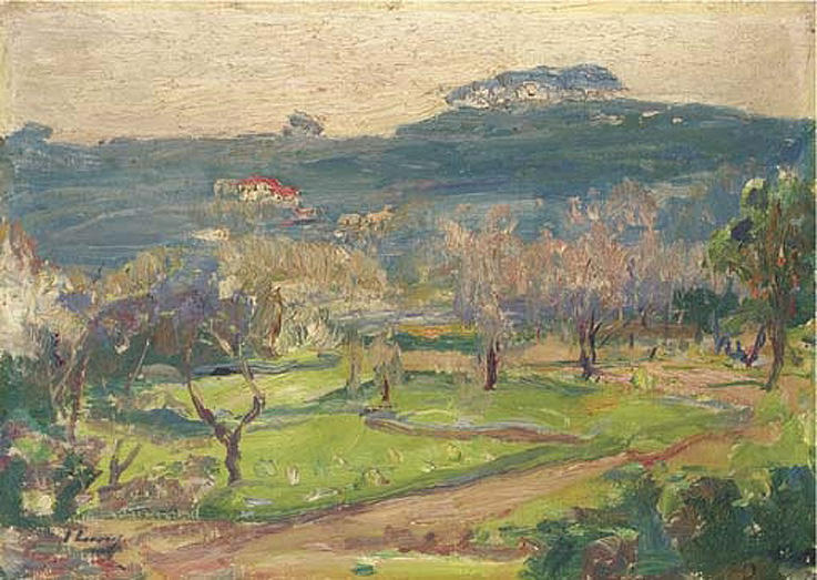 Moorish Garden, Tangier — Sir John Lavery