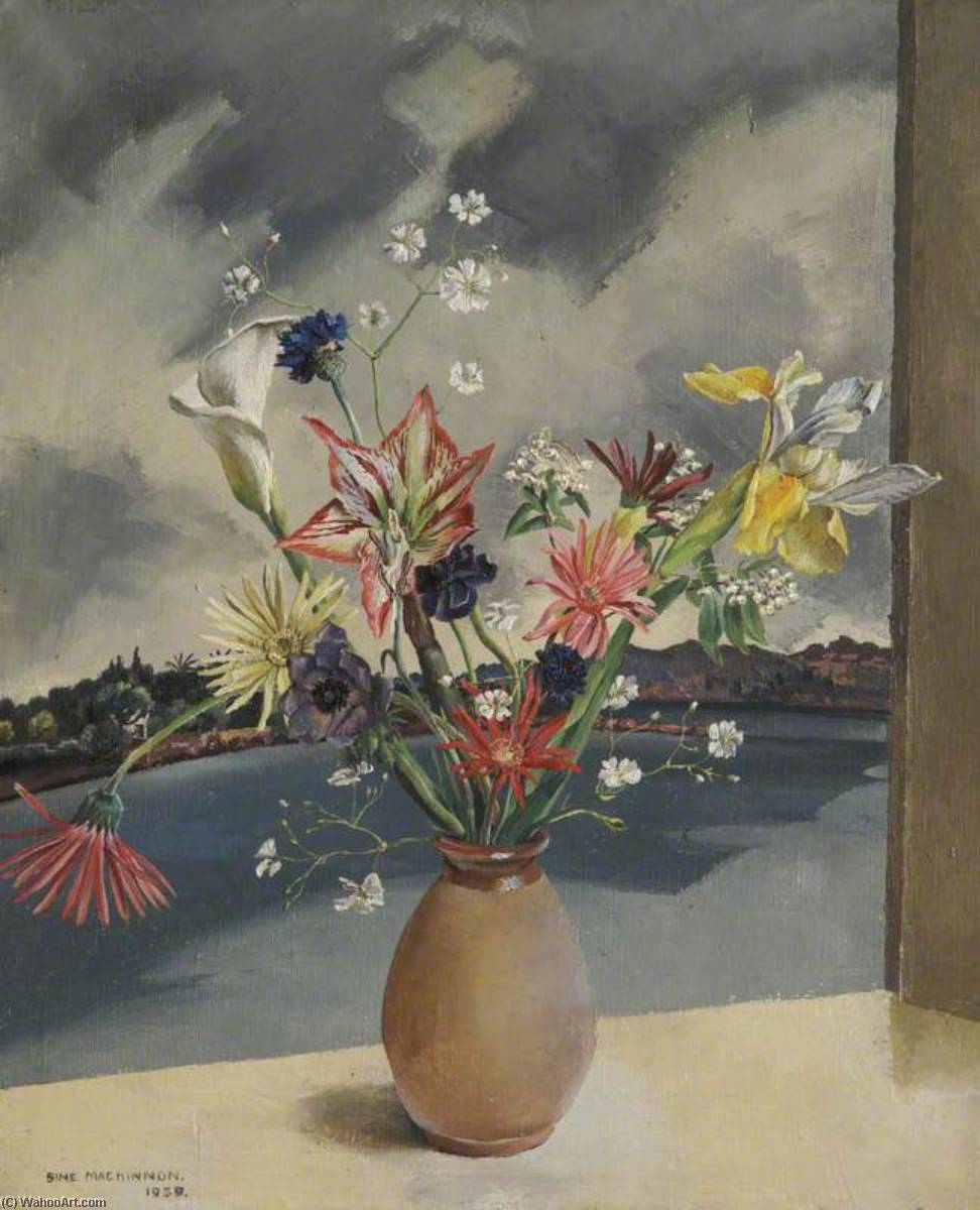 Flowers Against The Sea — Sine Mackinnon