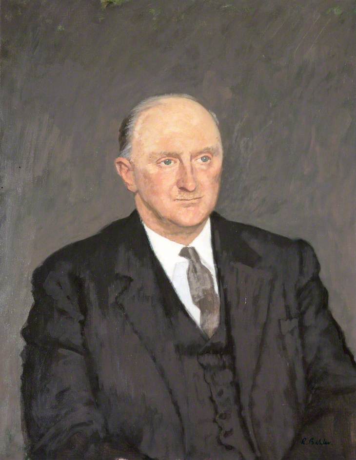 Sir George C. Hayter Hames, Kt, Chairman Of Devon County Council (1955–1965) — Robert A. Buhler