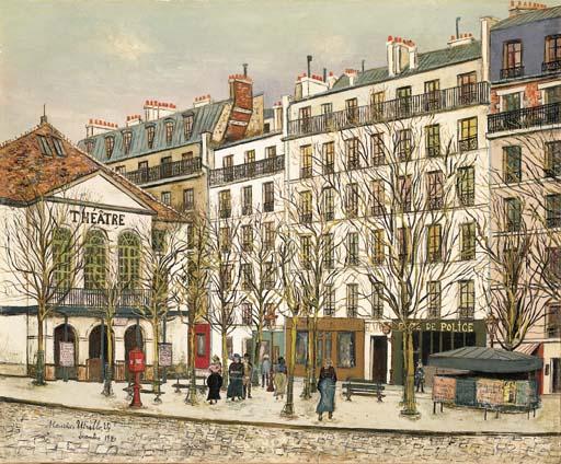 Dancourt Square — Maurice Utrillo