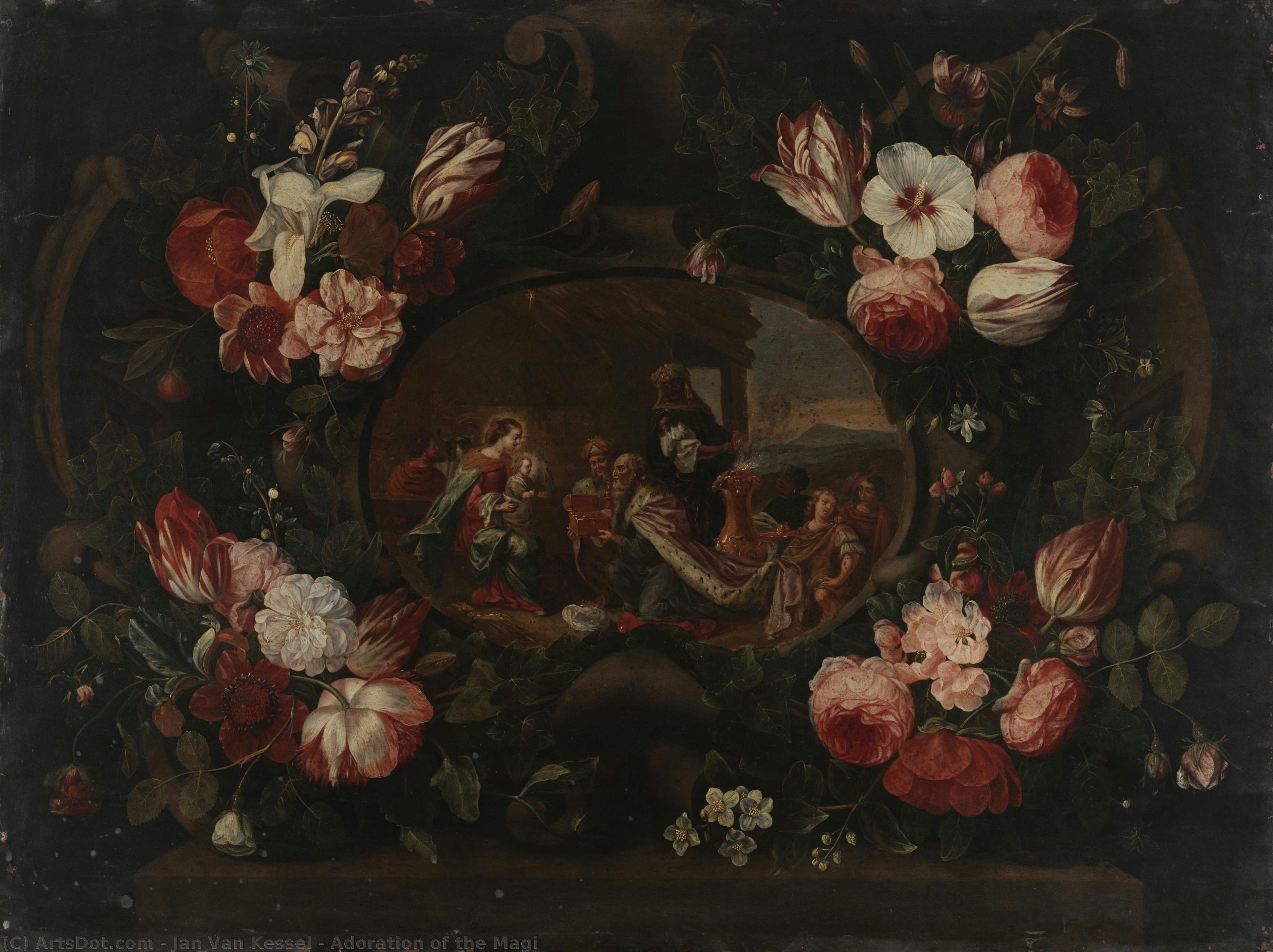 Adoration Of The Magi — Jan Van Kessel
