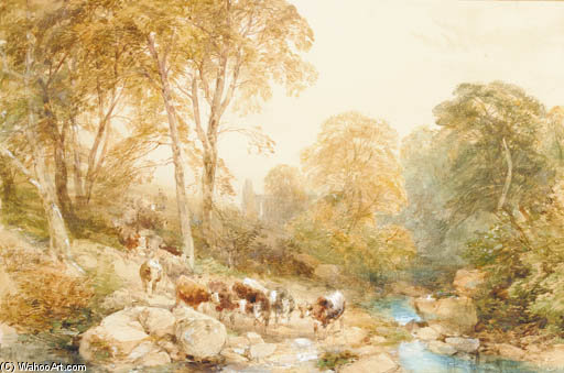 Bolton Abbey And Woods; And Betws-y-coed Mill — James Duffield Harding