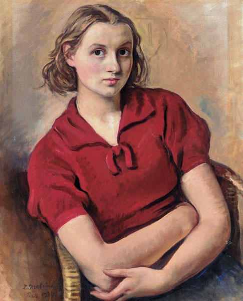 Portrait Of The Artist's Daughter — Zinaida Serebriakova