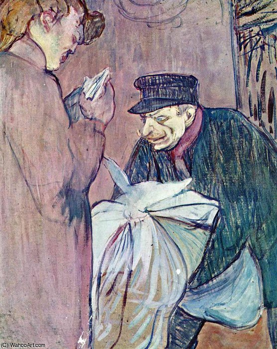 Untitled (7162) — Henri De Toulouse-lautrec