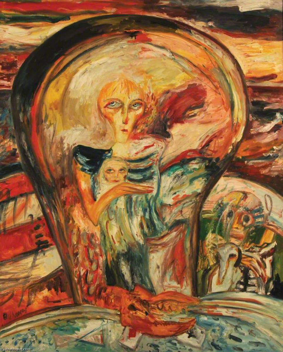 Woman With A Lobster — John Bellany Cbe Ra