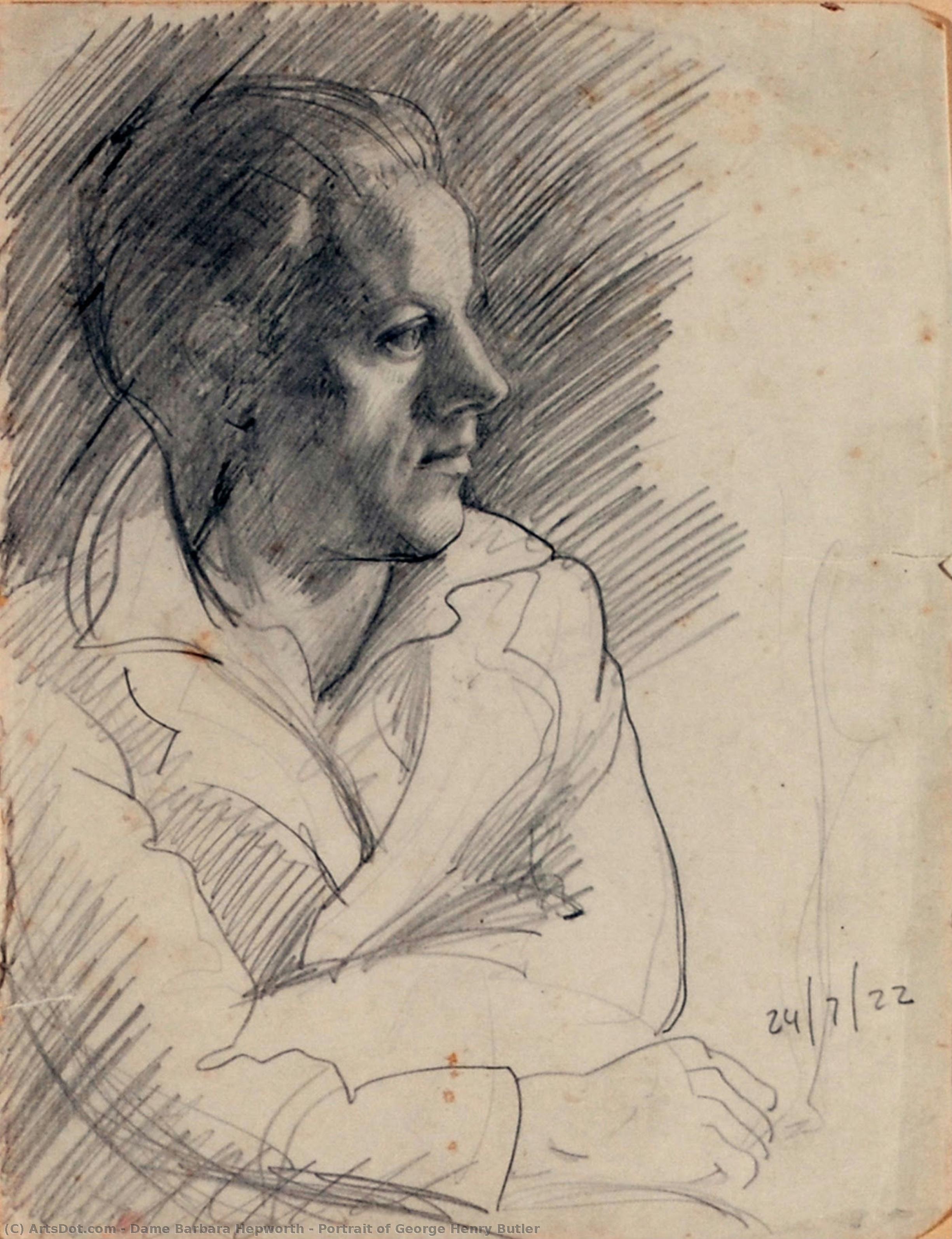 Portrait Of George Henry Butler — Barbara Hepworth