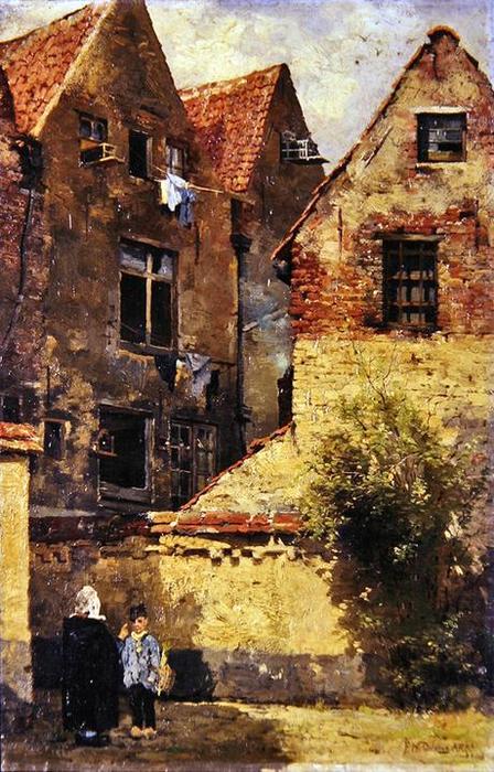 Sunshine And Shadows, Antwerp — Walter Frederick Osborne