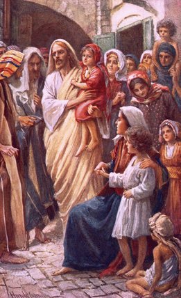 The Lord Blessing The Children — Харолд Копинг